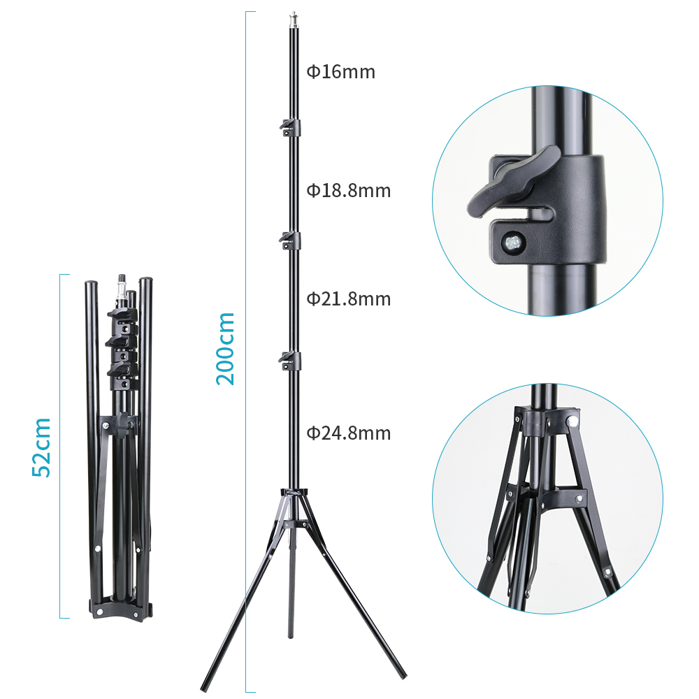 LED Photo Studio Light For You - огляд і ціна Zoom Lighting Kit