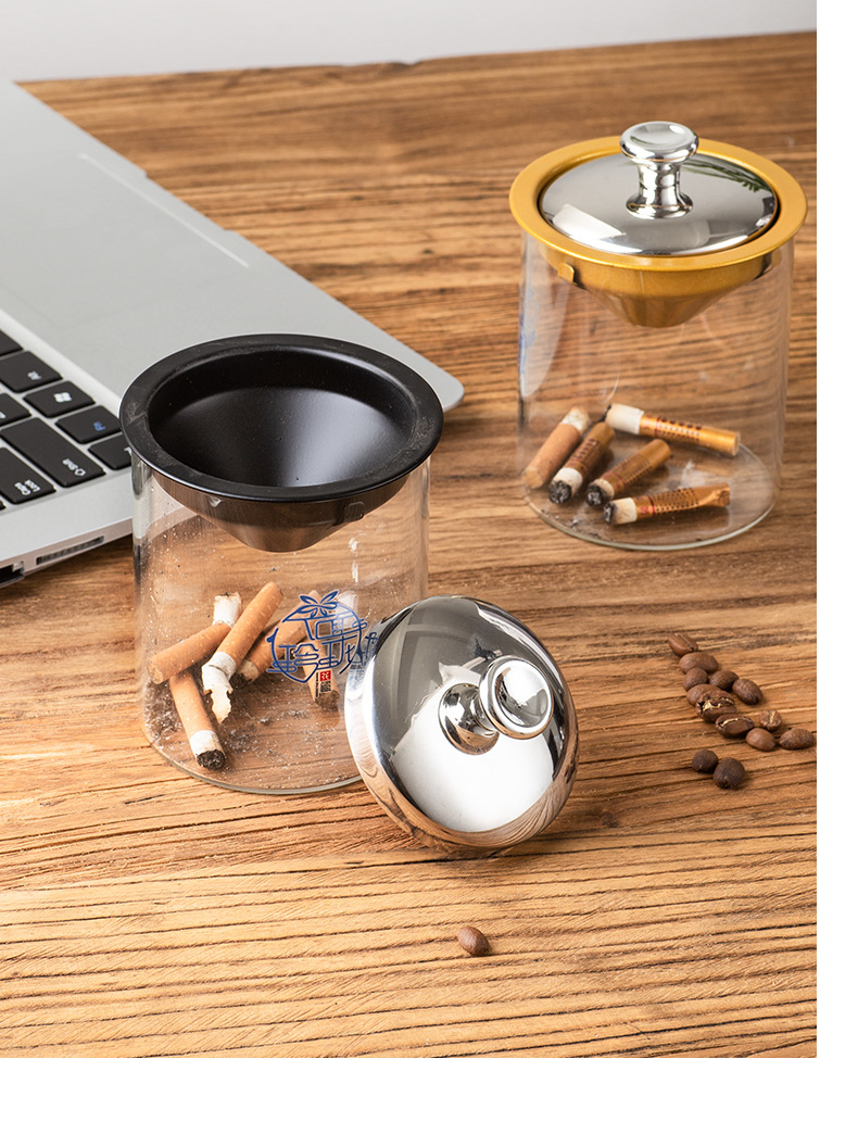Creative stainless steel ashtr - огляд і ціна Home Office Trend