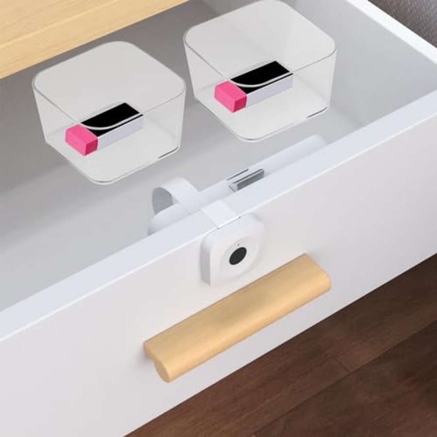 6pcs Clear Acrylic Storage Con - огляд і ціна Desk Drawer Small