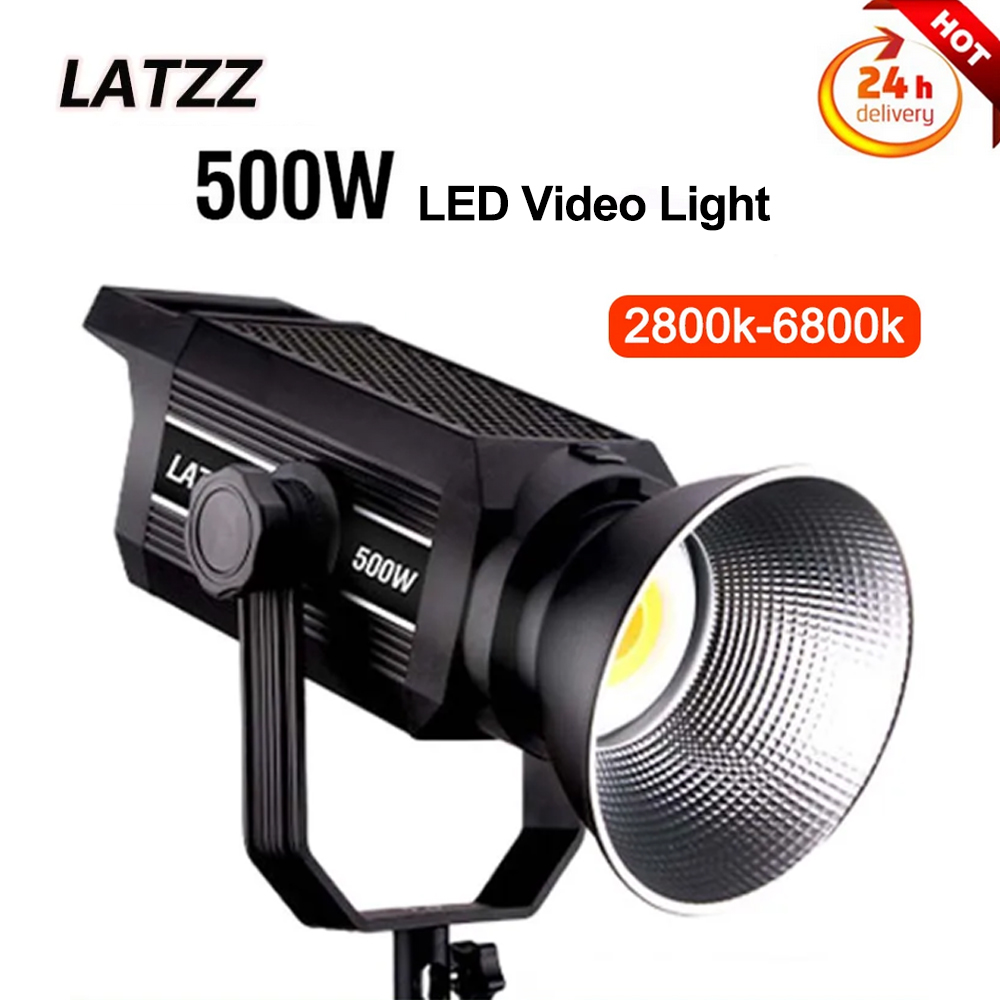 LATZZ 500W LED Video Light 280 - огляд і ціна Zoom Lighting Kit