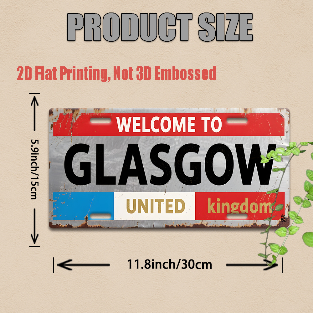 Tin Sign - Vintage Durable Met - огляд і ціна Home Office In Glasgow