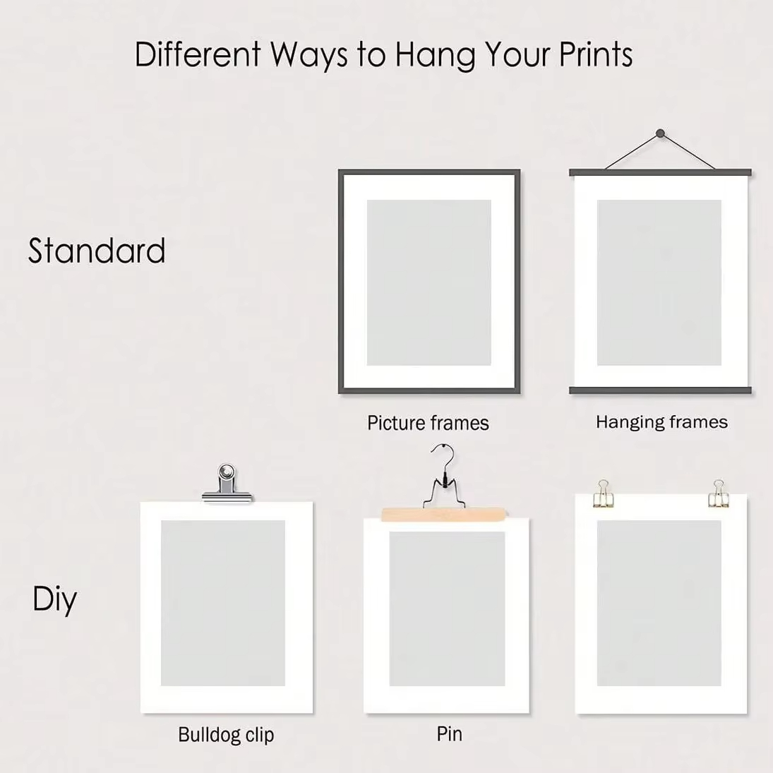 6pcs/set Custom Canvas Printin - огляд і ціна Home Office Photos