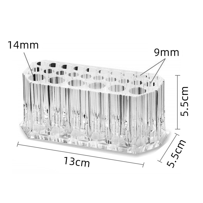 26 Holes Acrylic Nail Brushes  - огляд і ціна Pen Holder Organizer