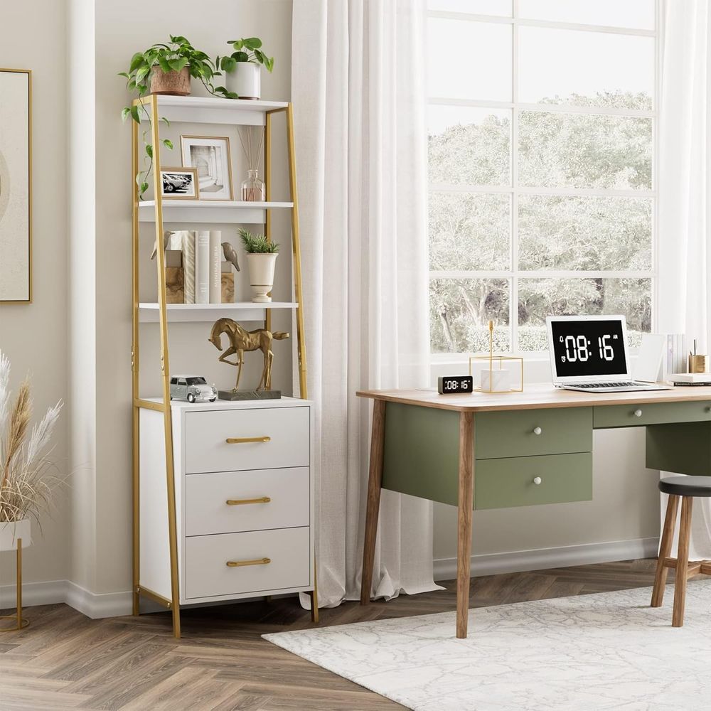 HITHOS 4-Tier Bookshel, Tall B - огляд і ціна Home Office Shed