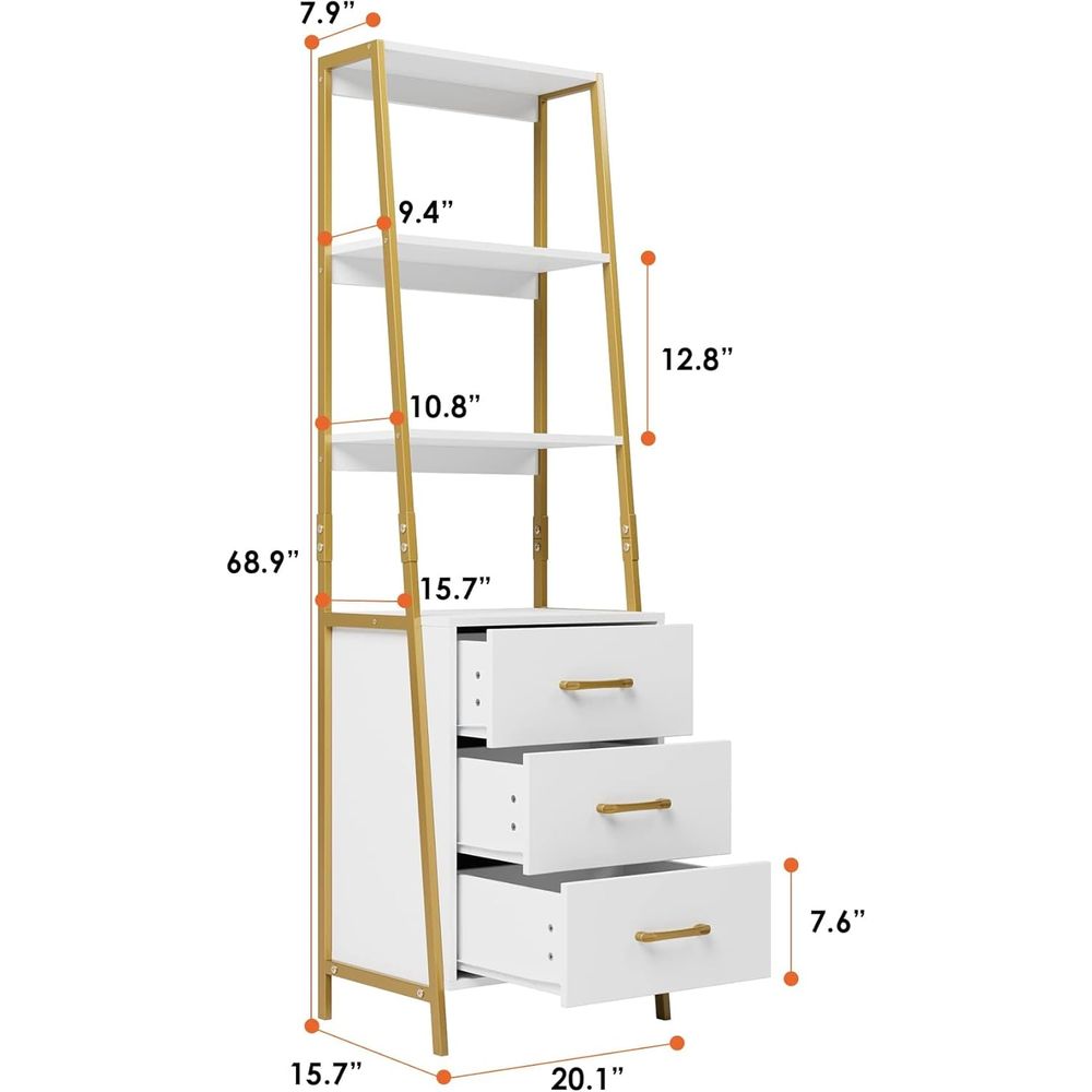HITHOS 4-Tier Bookshel, Tall B - огляд і ціна Home Office Shed