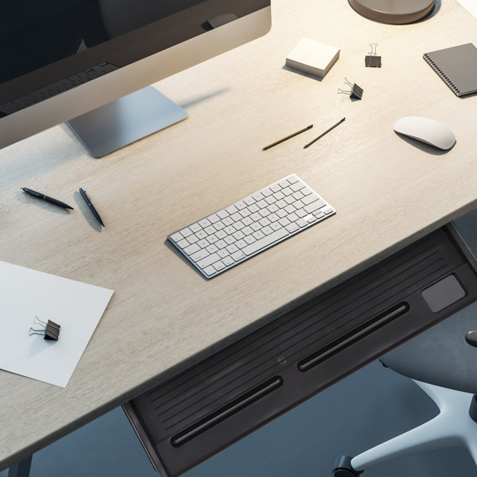 1Set Keyboard Tray Under Desk  - огляд і ціна Keyboard Tray Under Desk