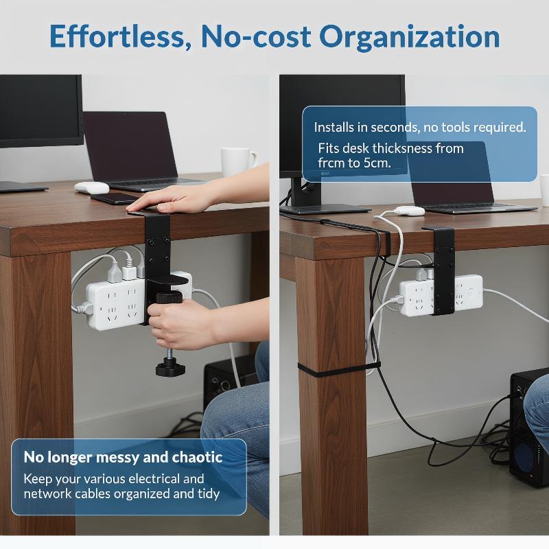 Desktop Power Strip Clamp Moun - огляд і ціна Home Office Design