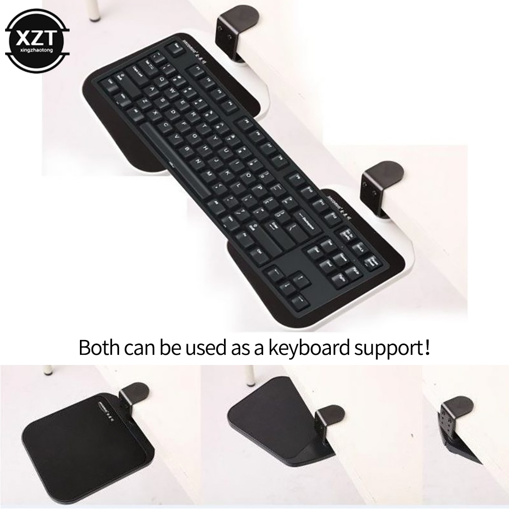 Adjustable Desktop Mouse Tray  - огляд і ціна Keyboard Tray Under Desk