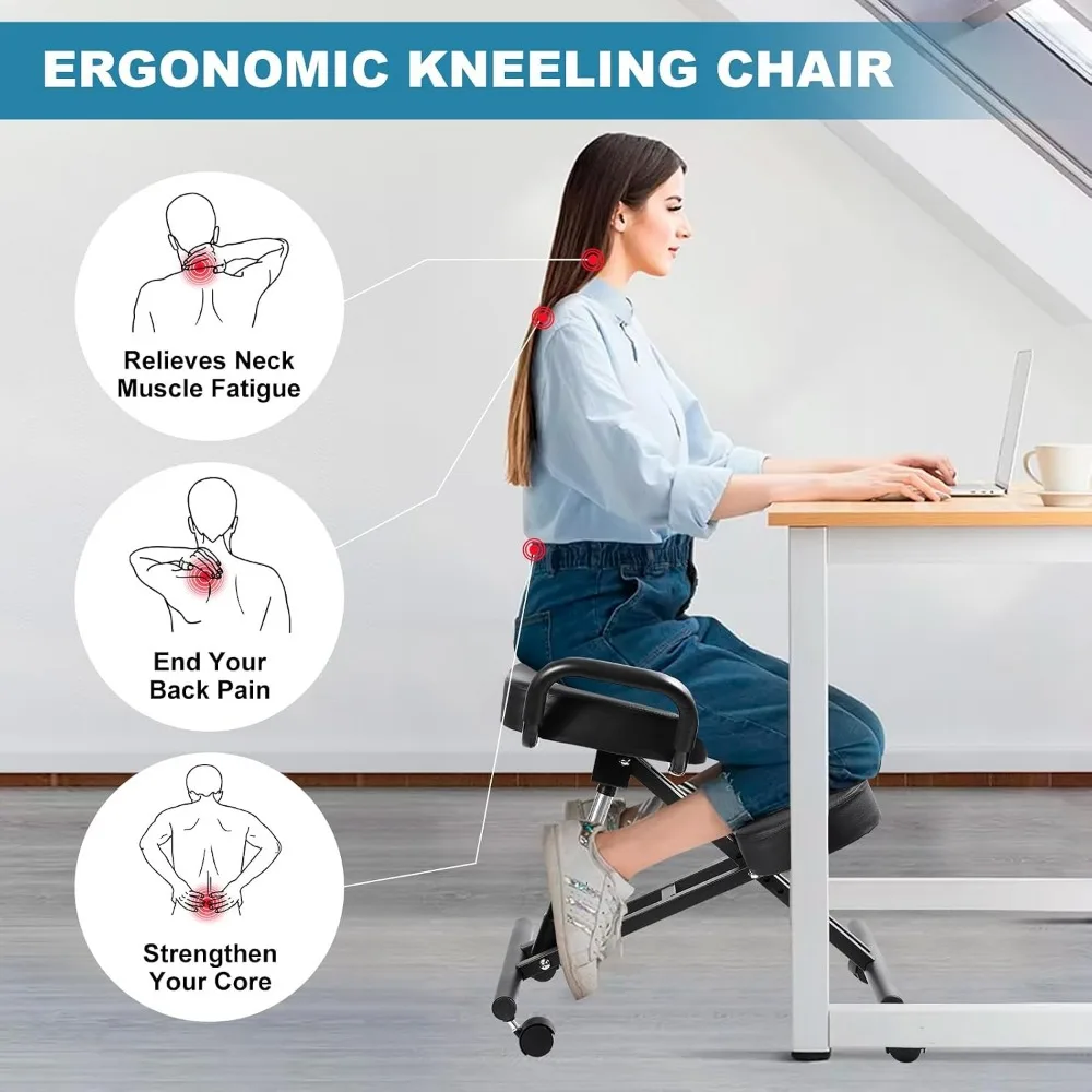 Ergonomic Kneeling Chair for P - огляд і ціна Home Office Ergonomics