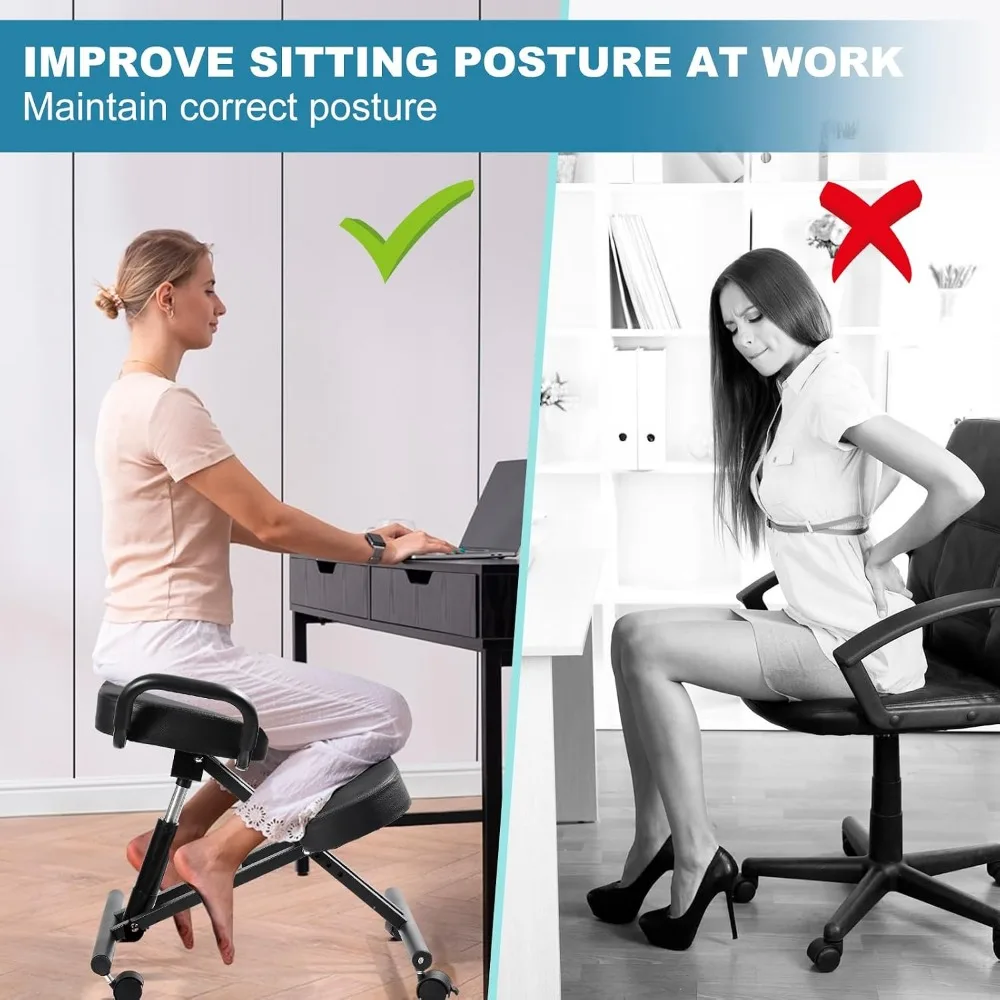 Ergonomic Kneeling Chair for P - огляд і ціна Home Office Ergonomics