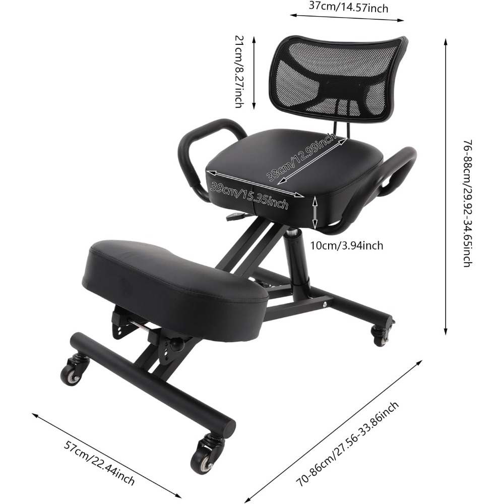 Ergonomic Kneeling Chair with  - огляд і ціна Home Office Or