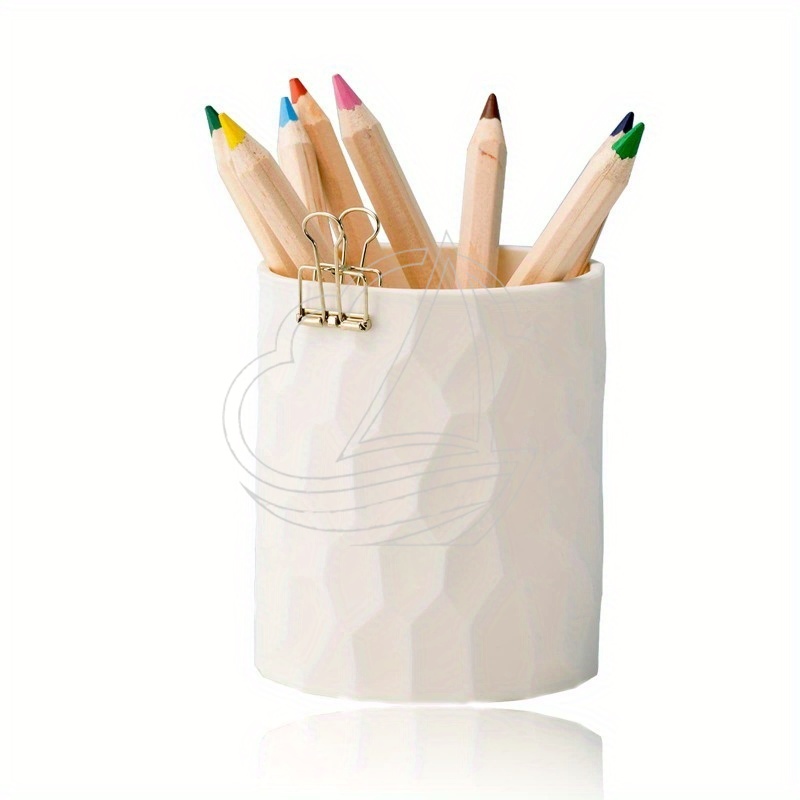 White Silicone Pen Holder Desk - огляд і ціна Pen Holder Organizer