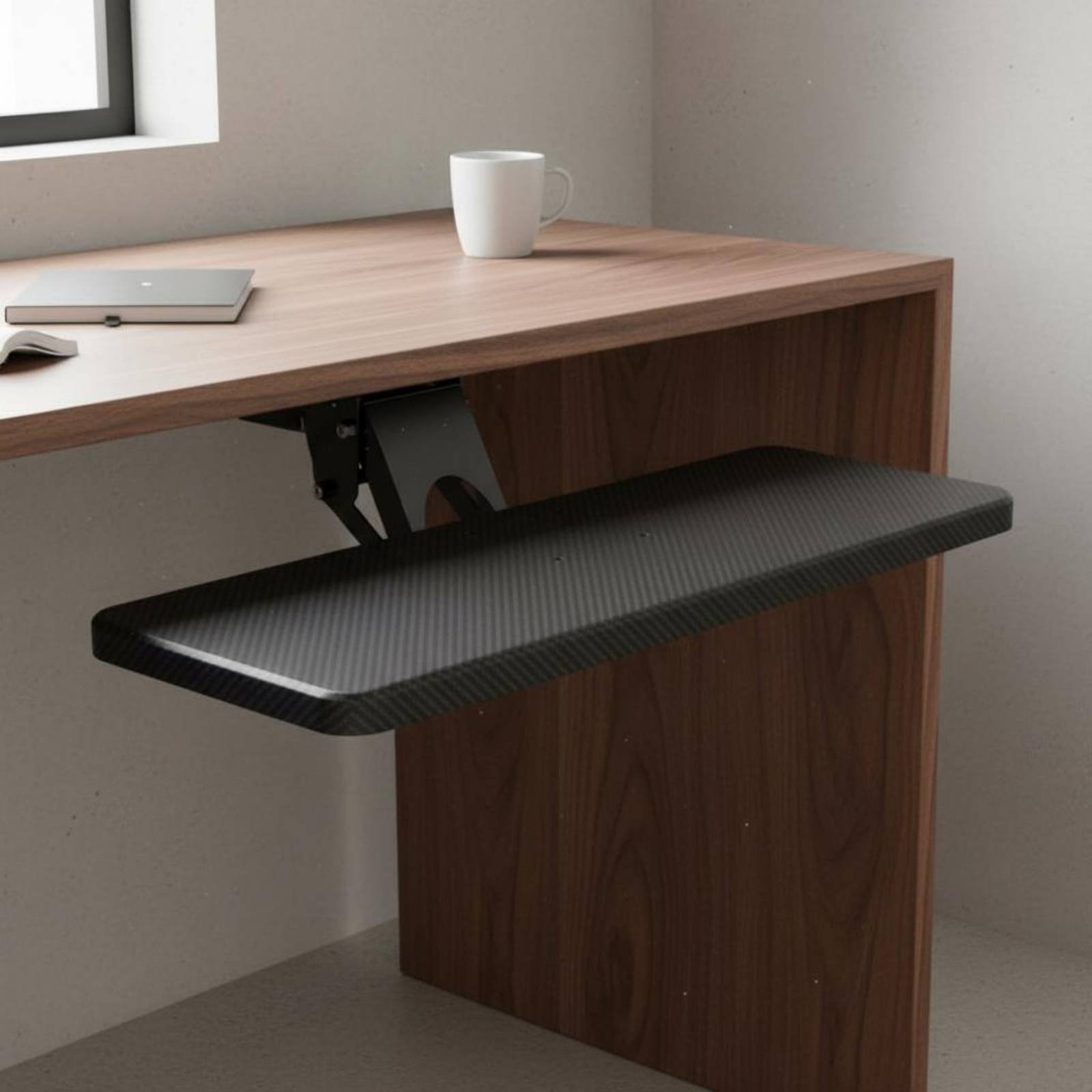 Under Desk Keyboard Tray Clutt - огляд і ціна Keyboard Tray Under Desk