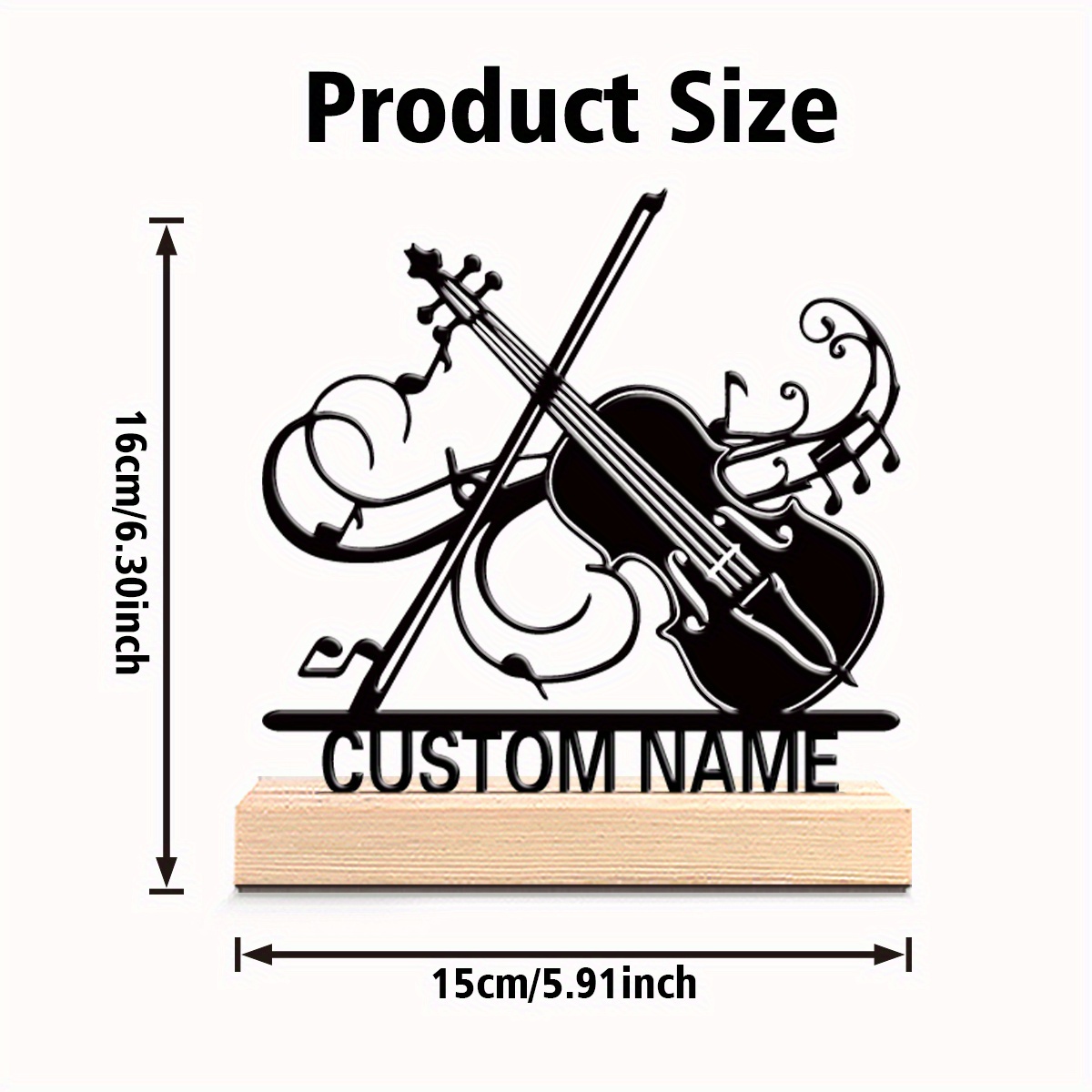 Personalized Violin Cello Meta - огляд і ціна Home Office Design
