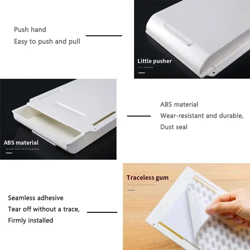 Desktop Hidden Drawer Organize - огляд і ціна Desk Drawer Small
