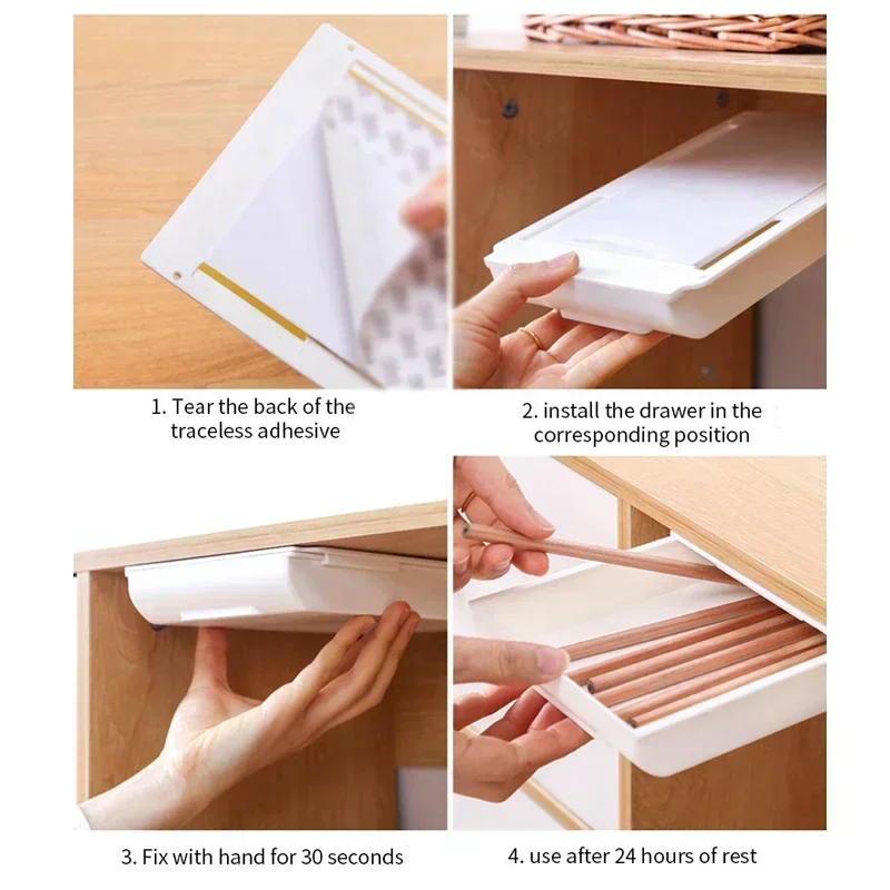 Desktop Hidden Drawer Organize - огляд і ціна Desk Drawer Small